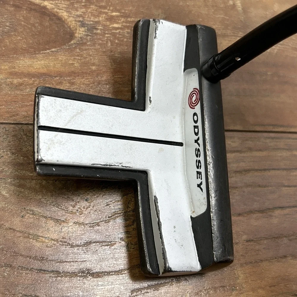 Right Handed Odyssey Works Big T Blade Putter Steel Golf Club 350g
